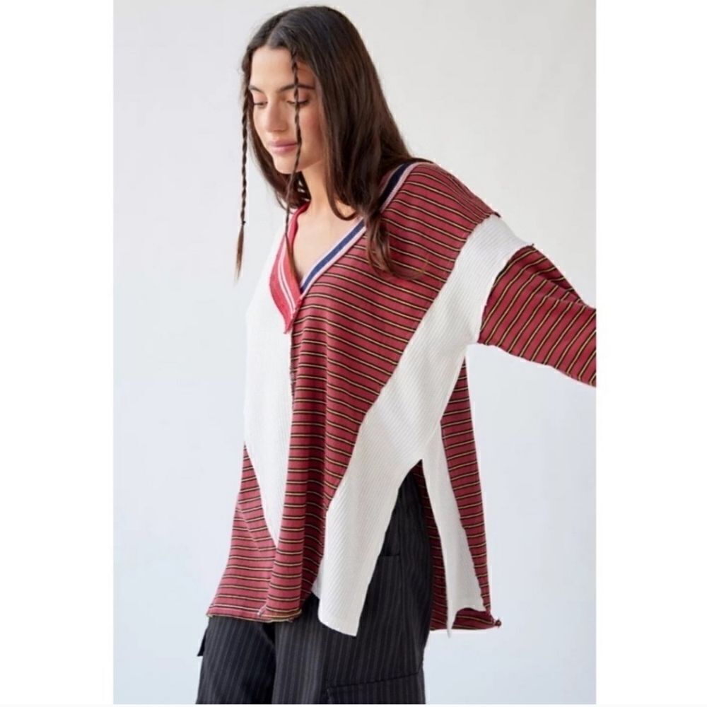 BDG Urban Outfitters Frazer Spliced Slouchy Sweater Size XS